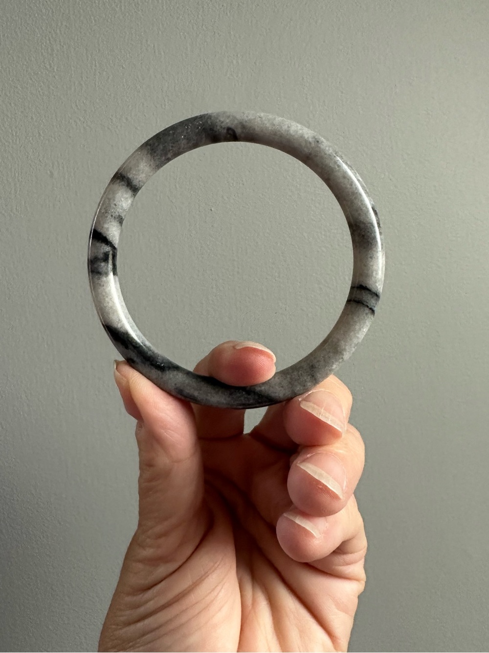 Vintage Grey Marble Bracelet